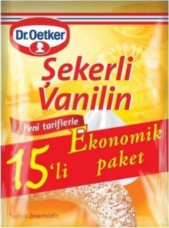 Dr. Oetker Şekerli Vanilin 15-li (24'lü)