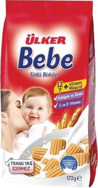 Ülker Bebe Bisküvisi 172 Gr. (24'lü)