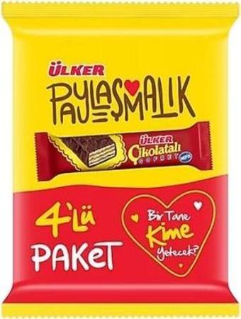 Ülker Çikolatalı Gofret 4X36 Gr. (24'lü)