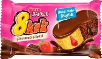 Ülker Dankek 8 Kek Çilekli 55 Gr. (4'lü)