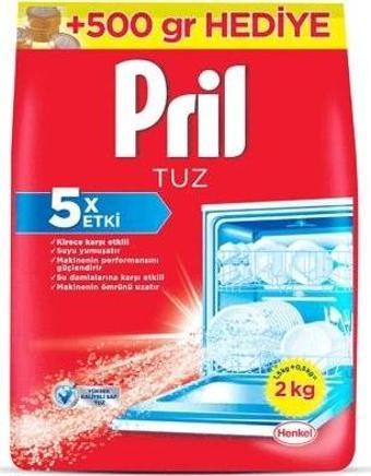 Pril Tuz 2 Kg. (6'lı)