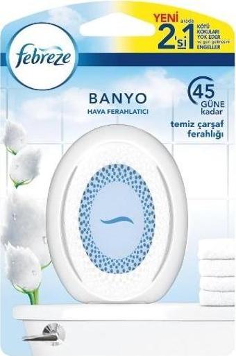 Febreze Banyo Temiz Çarşaf Ferahlığı (12'li)