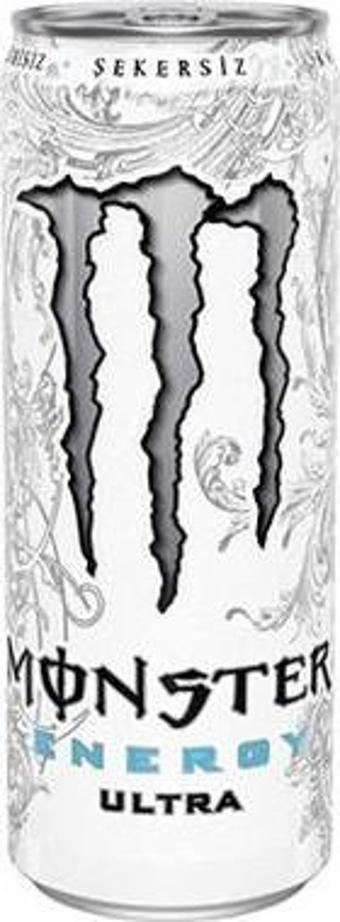 Monster Energy Beyaz Enerji Tnk. 500 ml. (4'lü)