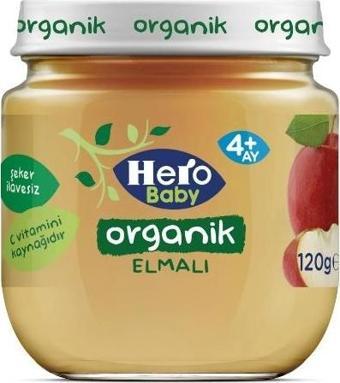 Hero Baby Organik Elmalı 120 Gr.