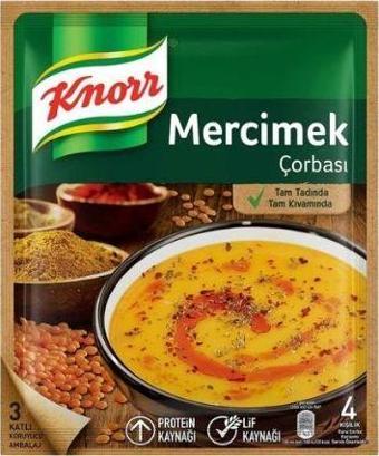 Knorr Hazır Mercimek Çorba 76 Gr. (24'lü)