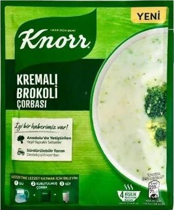 Knorr Klasik Kremalı Brokoli Çorbası 70 Gr.