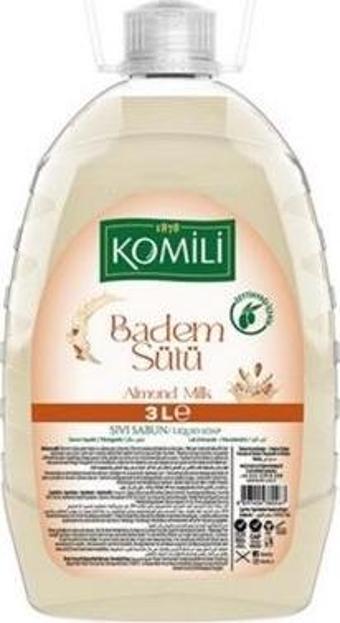 Komili Sıvı Sabun 3 Lt. Badem Sütü