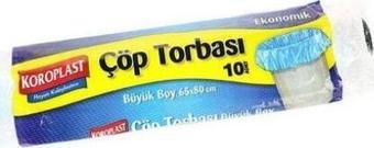 Koroplast Çöp Torbası Güçlü Büyük 10-lu