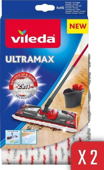 Vileda Ultramat Yedek Mop 2'li Avantaj Set