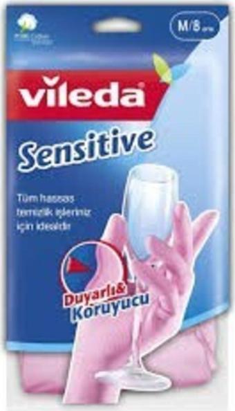 Vileda Candy Pink Eldiven Büyük Boy Large