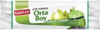 KOROPLAST ORTA BOY DOĞADA ÇÖZÜNÜR ÇÖP TORBASI 55 x 60 cm