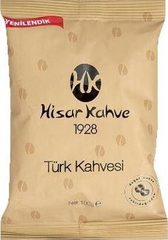 Hisar Türk Kahvesi Folyo 100 Gr.