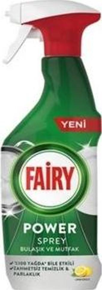 Fairy Power Sprey 500 ml. (6'lı)