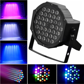 Quenlite Par-136X Led Par Sahne Işık Sistemi 1x36 Watt RGB DMX512