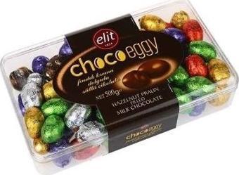 Elit Chocoeggy Asetat Kutu Çikolata 500 Gr.