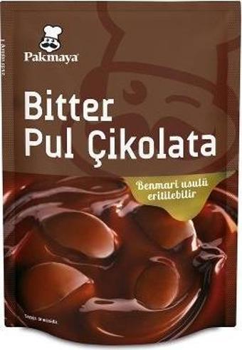 Pakmaya Bitter Pul Çikolata 100 Gr.