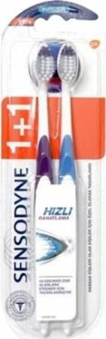 Sensodyne Diş Fırçası Hızlı Rahatlama Yumuşak 1+1