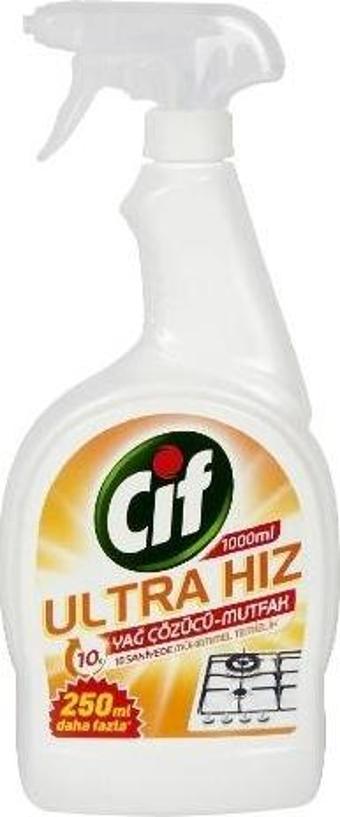 Cif Ultra Hız 1000 ml. Mutfak Sprey