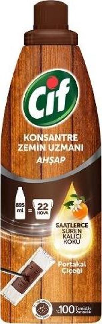 Cif Zemin Uzmanı 895 ml. Ahşap Portakal Çiçeği