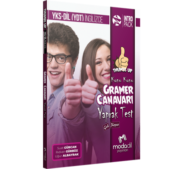 MODADİL Yayınları YKS-DİL Intropack - Gramer Canavarı - Yaprak Test - Modadil Yayınları