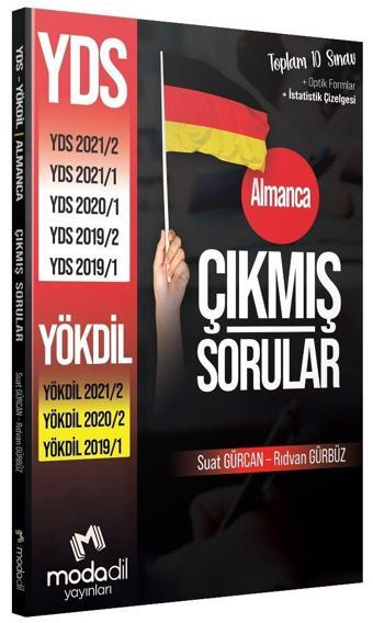 Modadil YDS Almanca Çıkmış Sorular - Suat Gürcan, Rıdvan Gürbüz Modadil Yayınları - Modadil Yayınları