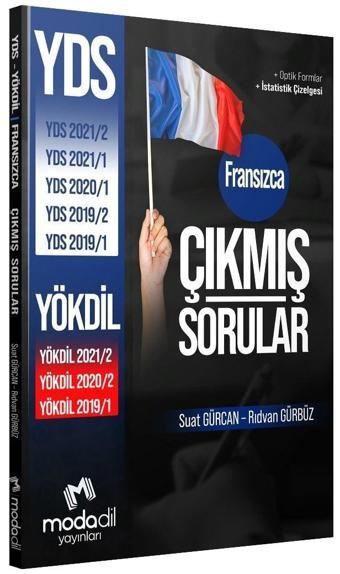 Modadil YDS Fransızca Çıkmış Sorular - Suat Gürcan, Rıdvan Gürbüz Modadil Yayınları - Modadil Yayınları