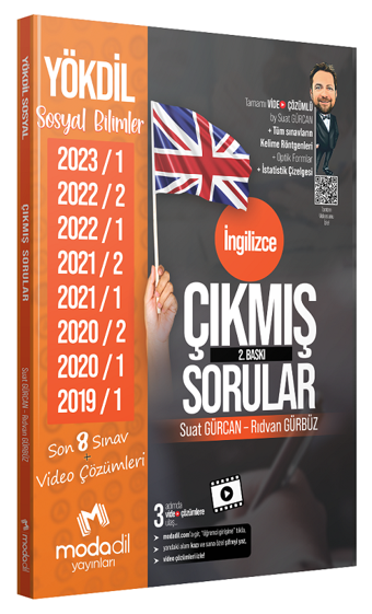 Modadil YÖKDİL Sosyal Bilimler İngilizce Çıkmış Sorular - Suat Gürcan, Rıdvan Gürbüz Modadil Yayın - Modadil Yayınları