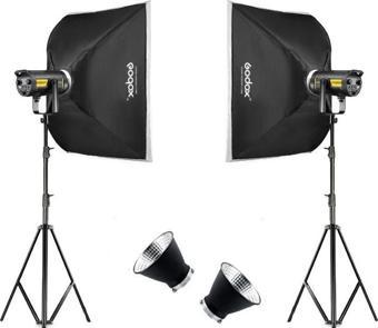 Godox FV200 2'li Kit 200 Watt LED Video Işığı