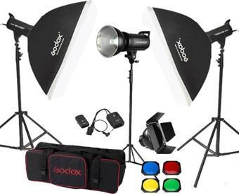 Godox SK400 II W/S 3'lü Stüdyo Paraflaş SoftBox Seti