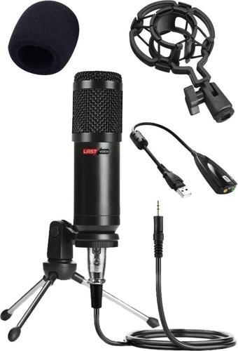 Lastvoice BM800 SY Mini Tripodlu Youtuber Twitch Yayıncı Mikrofonu