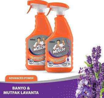 Advancad Power Banyo ve Lavanta Kokulu Mutfak Temizleyici Set