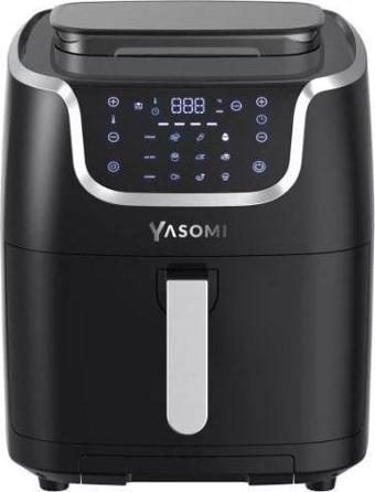 Yasomi Y77 Xxl Buharli Airfryer Fritöz 7lt 1700W Siyah ( Türkiye Garantili )