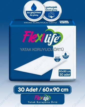 Flexi Life 60 x 90 cm Yatak Koruyucu Örtü 30 Adet