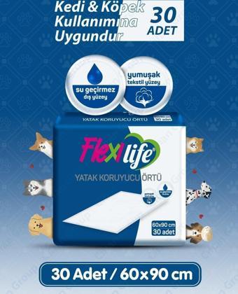 Flexi Life Kedi Köpek Çiş Pedi 60 x 90 cm 30 Adet