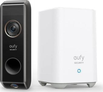 eufy security S330 Görüntülü Kapı Zili (Pille Çalışan) ve Homebase