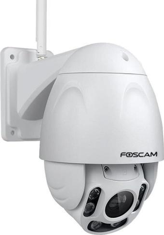 FOSCAM Dış Mekan PTZ (4x Optik Zum) HD 1080P WiFi Güvenlik Kamerası