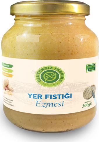 Glutensiz Fabrika GLUTENSİZ %100 YER FISTIĞI EZMESİ 300 GRAM