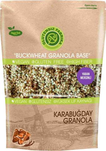 GLUTENSİZ FABRİKA YULAF & KARABUĞDAY GRANOLA 300 GRAM (YABANMERSİNLİ)