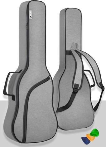 Midex CS-41 Case Akustik Gitar Soft Case Kalın Çanta Kılıf Gigbag (Pena Hediyeli)