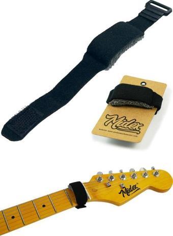 Midex Fretwrap FW-1BK Gitar Tel Susturucu - Medium (6-20cm)