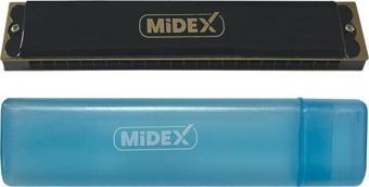 Midex HN-24BK Siyah 24 Delikli Mızıka