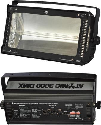 Quenlite Atomix-3000 DMX Strobe Light Çakar Işık 3000 Watt DMX Kontrol Disko Sahne Işık