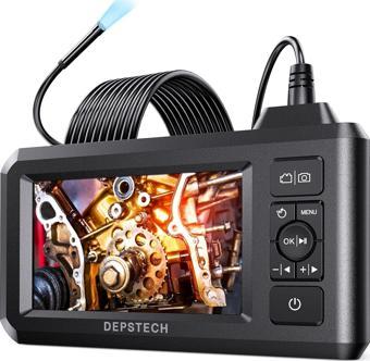 Depstech Endüstriyel Endoskop, 5.5mm 1080P HD Siyah - 5m