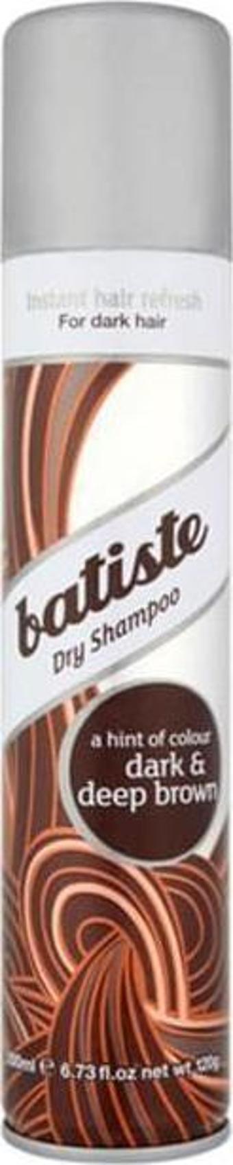 Batiste Dark Hair Kahverengi Saçlar için Kuru Şampuan 200ML