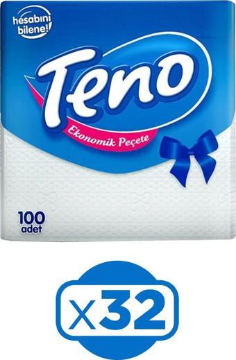 Teno Peçete 100'lü 32 Paket