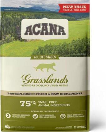 Acana Grasslands Yetişkin Kedi Maması 4500 G