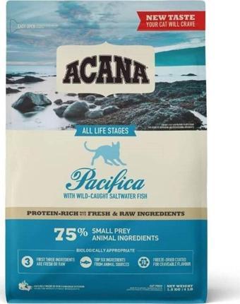 Acana Pacifica Balıklı Tahılsız Yetişkin Kedi Maması 1800 G