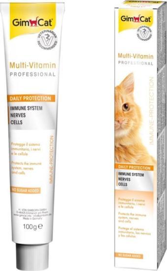 Gimcat Multivitamin 100 gr Kedi Vitamin Macunu