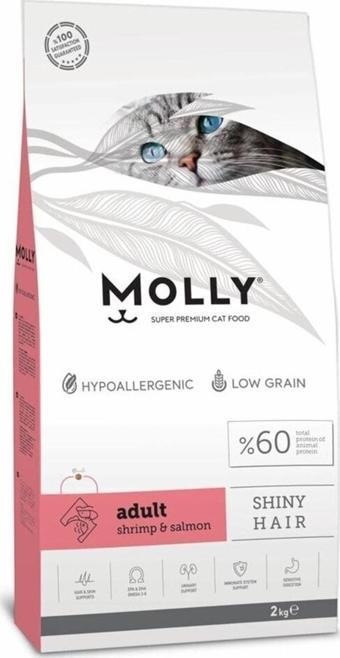 Molly Karidesli Somonlu Yetişkin Kedi Maması 15 Kg