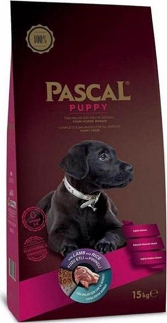 Pascal Puppy Kuzu Etli Yavru Köpek Maması 15 Kg